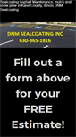 Mobile Screenshot of dnmsealcoating.com